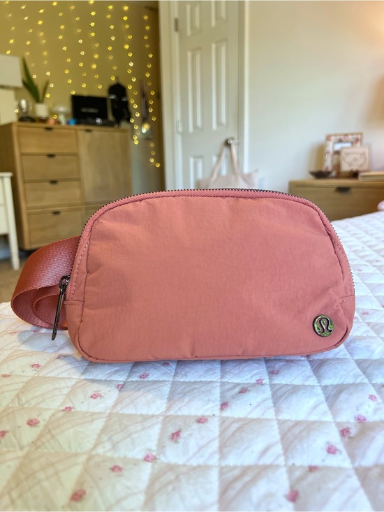 lululemon belt bag brier rose Everywhere Su Nylon The Shop at Equinox Lululemon Everywhere Belt Bag Terracotta